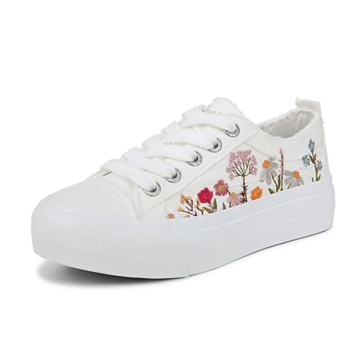 Blowfish Malibu Women's Sadie-Sun Sneaker, White, 7 by Blowfish Malibu - Used - Very Good condition - CA$41.15
