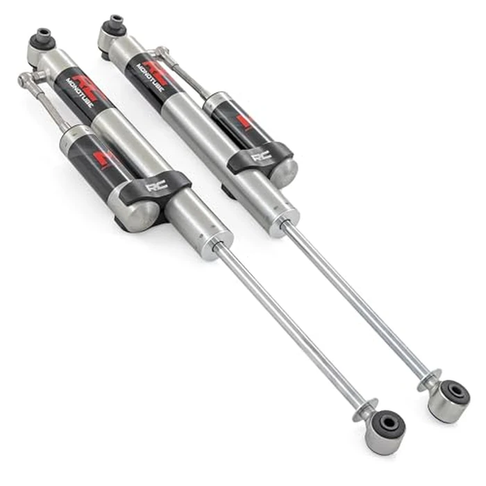 Rough Country M1R Monotube Rear Shocks with External Reservoir for Jeep Wrangler JL (2021-2024) & Wrangler Unlimited (2018-2025) w/4-6" Lift - 2-Pack by Rough Country - Used - Very Good condition - CA$342.69