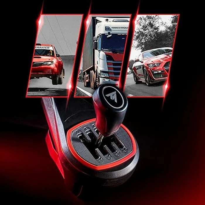 Thrustmaster TH8S Shifter Add-On for PS5, PS4, Xbox Series X|S, One, and PC - Sim Racing Gear with H-Pattern Shifter Plate, Compatible with Racing Wheels and Driving Simulator Sets by Thrustmaster - Image 2