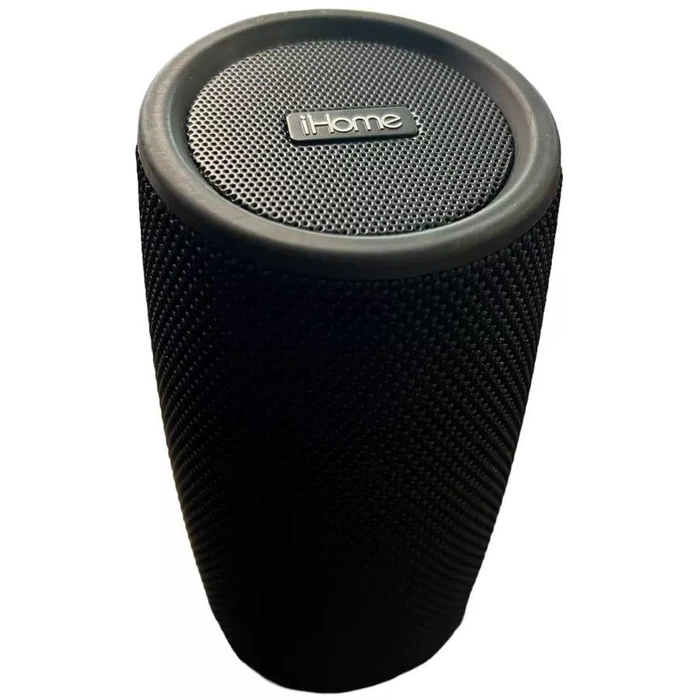 iHome iBT77V3BX Acoustical Knit Rechargeable Water Resistant Speaker - Black by iHome - Refurbished - Excellent condition - US$33.98