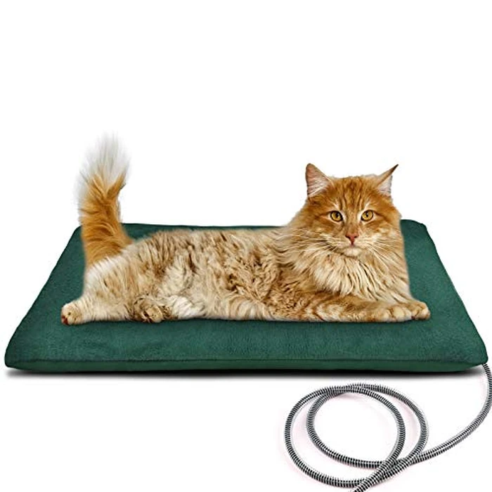 PETNF Outdoor Pet Heating Pads for Dog,Soft Electric Blanket Auto Temperature Control,Heated Mat for Dog House,Whelping Supply for Pregnant New Born Stray Feral Cat Puppy,Safe by PETNF - Image 1
