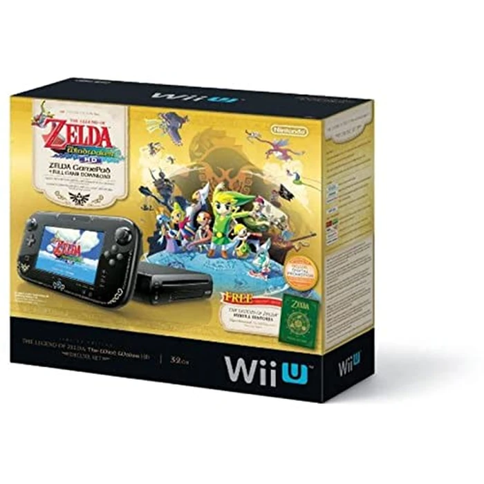 The Legend of Zelda: The Wind Waker HD Deluxe Wii U Console Set by Nintendo - Used - Very Good condition - CA$395.25