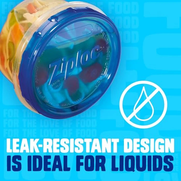 Ziploc Twist 'n Loc Food Storage Meal Prep Containers Variety Pack, 9 Count by Ziploc - Image 2