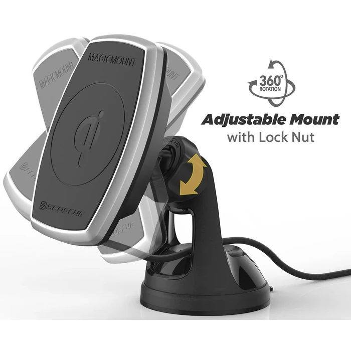 Speck Presidio Mount Phone Case with Scosche MagicMount Pro Charge for iPhone X - Black by Speck - Image 4