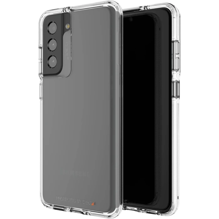 Gear4 Crystal Palace Snap Phone Case for Samsung Galaxy S21 FE 5G - Clear by Gear4 - Image 4