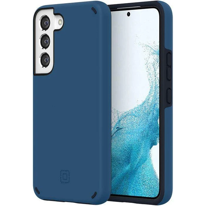 Incipio Duo Series Dual Layer Hard Case for Samsung Galaxy S22 - Dark Denim Blue by Incipio - Refurbished - Brand New condition - US$8.28