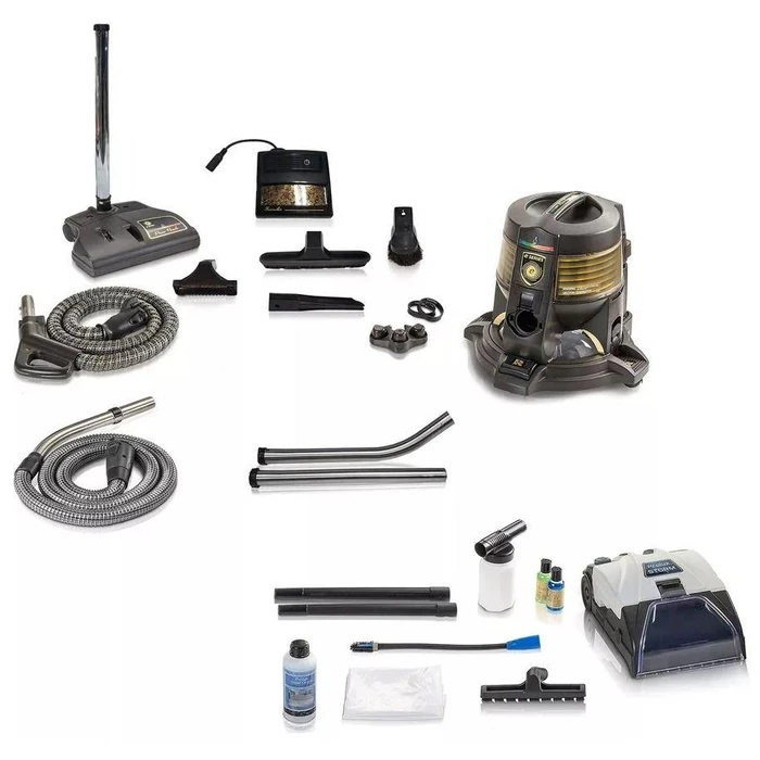 Rainbow E Series 1 Speed Vacuum Cleaner with 10pc Prolux Storm Shampooer Bundle - Black by Rainbow - Refurbished - Excellent condition
