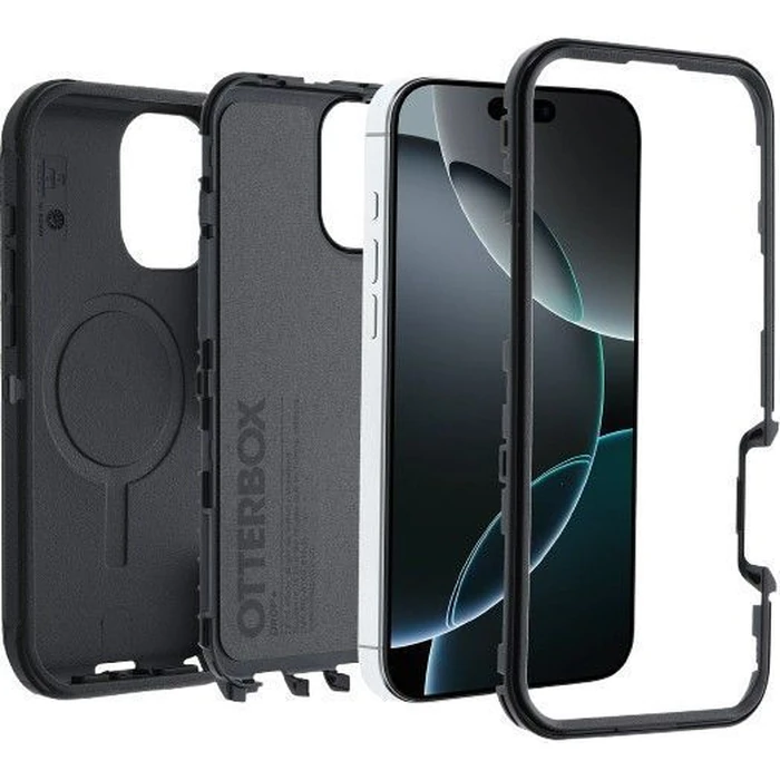 OtterBox Defender Series Pro Phone Case with MagSafe for iPhone 16 Pro Max - Black by OtterBox - Image 5