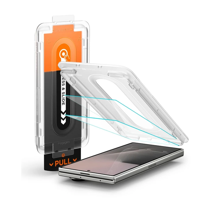 Spigen Tempered Glass Screen Protector [GlasTR EZ FIT Pro] designed for Galaxy Z Fold 7 [Case Friendly] - 2 Pack by Spigen - Used - Very Good condition