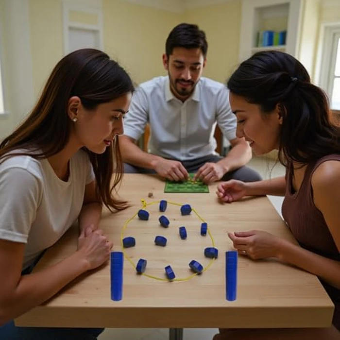 FEELGUY Magnet Chess Game Magnet Game with String for Easter Basket Stuffers Family Games Night, Great Fun Puzzle Strategy Games for Family & Party, Camping Tops, Game Collections by FEELGUY - Image 5