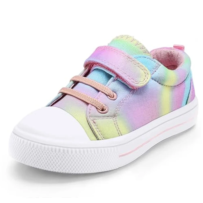 K KomForme Toddler Shoes Boys Girls Canvas Sneakers, Size 13 Little Kid, Gradient by K KomForme - Used - Like New condition - US$13.87