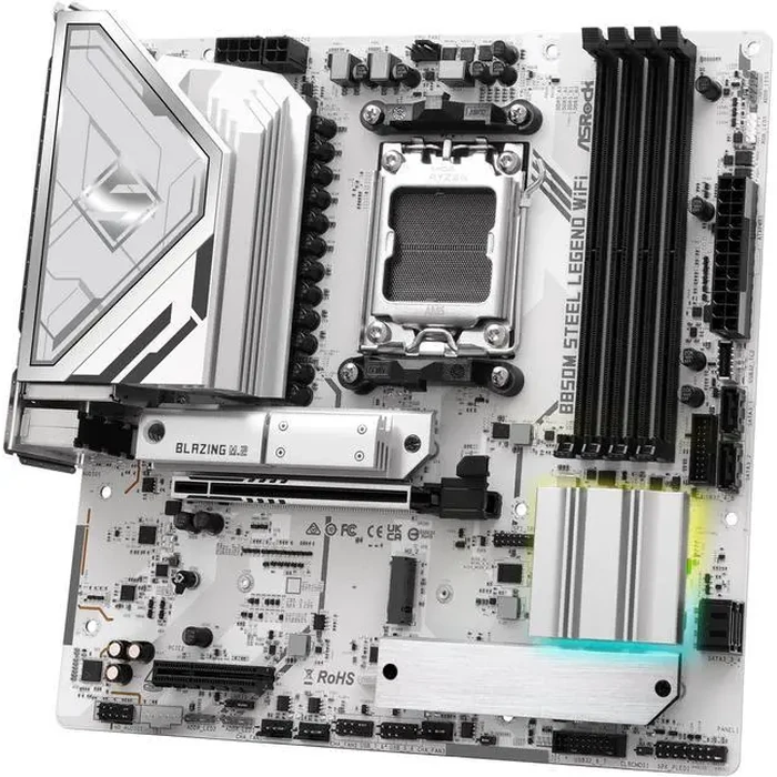 ASRock B850M STEEL LEGEND WIFI AM5 Micro ATX Motherboard by ASRock - Image 5