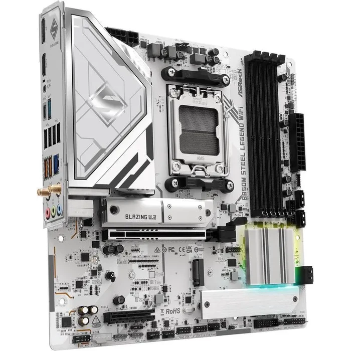 ASRock B850M STEEL LEGEND WIFI AM5 Micro ATX Motherboard by ASRock - Image 6