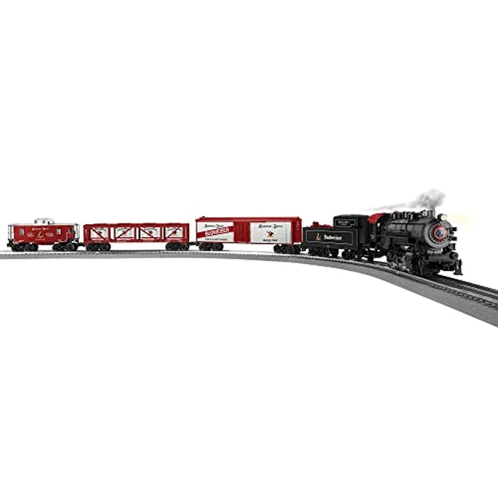 Lionel Anheuser Busch Budweiser Electric O Gauge Bluetooth 5.0 Train Set with Remote by Lionel - Used - Like New condition - US$240.89