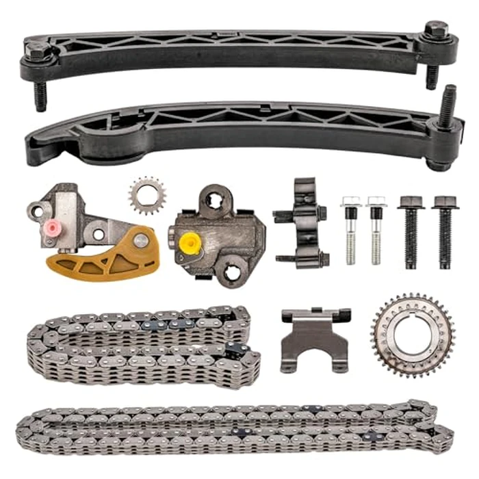 KAX Timing Chain Kit for Chevy Malibu Limited Equinox Impala Colorado Camaro Blazer Traverse, GMC Terrain Acadia Canyon, Buick Envision Regal LaCrosse,Cadillac ATS CTS CT6 2.0L 2.5L, OE#9-0918S S-1099 by KAX - Image 2