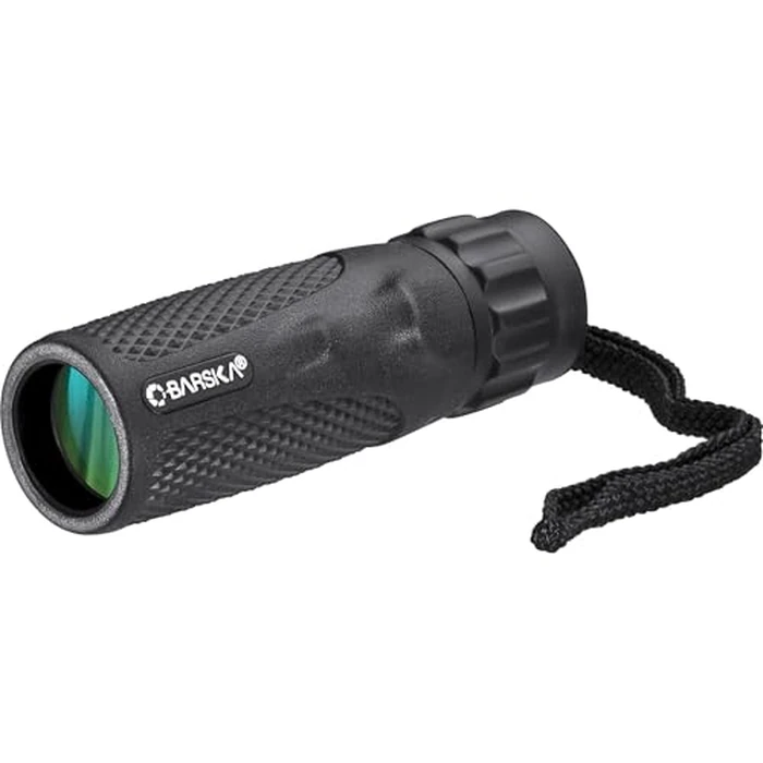 Barska 10x25 Blackhawk Waterproof Monocular - Compact, Fogproof, Multi-Coated Optics, Slip-Resistant Grip, Ideal for Birding, Hiking, Sports, Concerts & Outdoor Use by Barska - Used - Like New condition