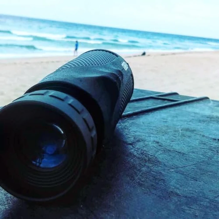 Barska 10x25 Blackhawk Waterproof Monocular - Compact, Fogproof, Multi-Coated Optics, Slip-Resistant Grip, Ideal for Birding, Hiking, Sports, Concerts & Outdoor Use by Barska - Image 7