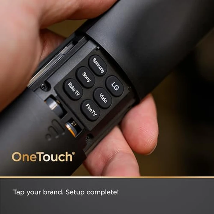 UltraPro OneTouch Universal Remote Control for Samsung TV, LG Universal Remote Control for Smart TV, Roku Remote Replacement, Vizio, Sony, Backlit, Black, 83758 by UltraPro - Image 5
