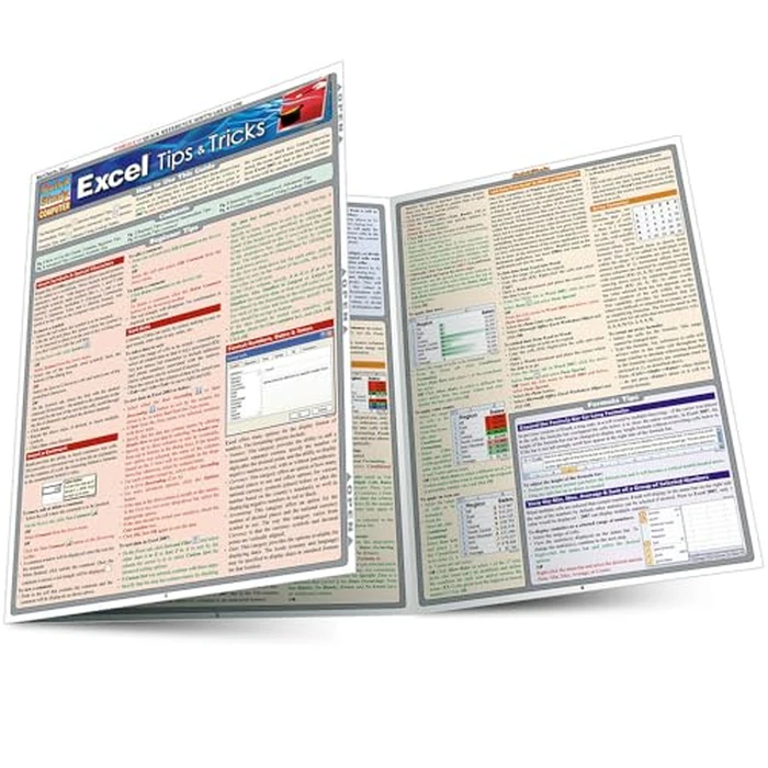 Excel Tips & Tricks: QuickStudy Laminated Reference Guide (QuickStudy Computer) by QuickStudy - Used - Very Good condition