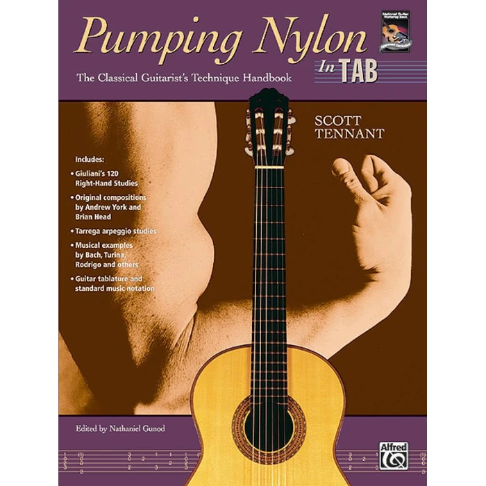 Pumping Nylon -- In TAB: The Classical Guitarist's Technique Handbook (Pumping Nylon Series) by Alfred Music - Used - Good condition