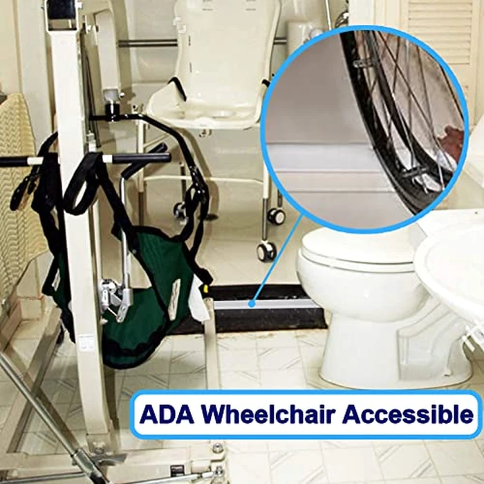 Duzzy 118 Inch Collapsible Shower Threshold Water Dam, Silicone Shower Water Stopper Barrier, Ideal for Wheelchair Accessible, Suitable for Accessibility ADA Handicap Showers Bathroom(9.84 F, White) by Duzzy - Image 4