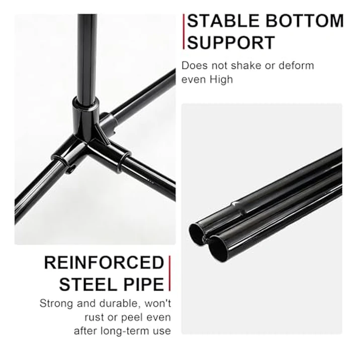 NEWBULIG Portable Badminton Net Set, 10FT/14FT/17FT Wide, Adjustable Height Multi Sport Net for Pickleball, Tennis, Volleyball, Soccer Tennis, Indoor Outdoor with Carry Bag, Easy Setup for Backyard by NEWBULIG - Image 5