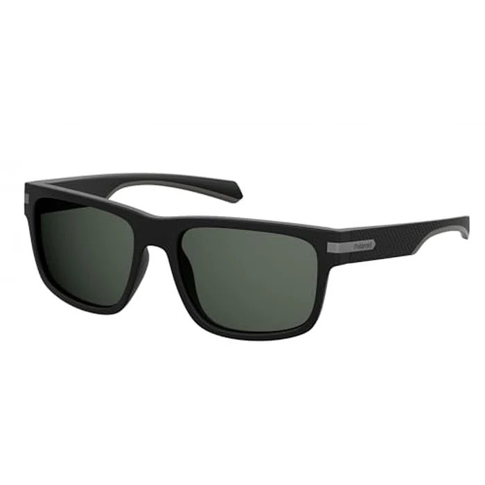 Polaroid Men's PLD 2066/S Rectangular, Matte Black Sunglasses by Polaroid - Used - Like New condition - US$24.87