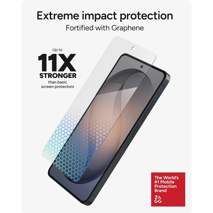 ZAGG IS-Glass XTR5 B E-Samsung-Komodo Cell Phone Screen Protecto -PLT-FG by ZAGG - Image 3