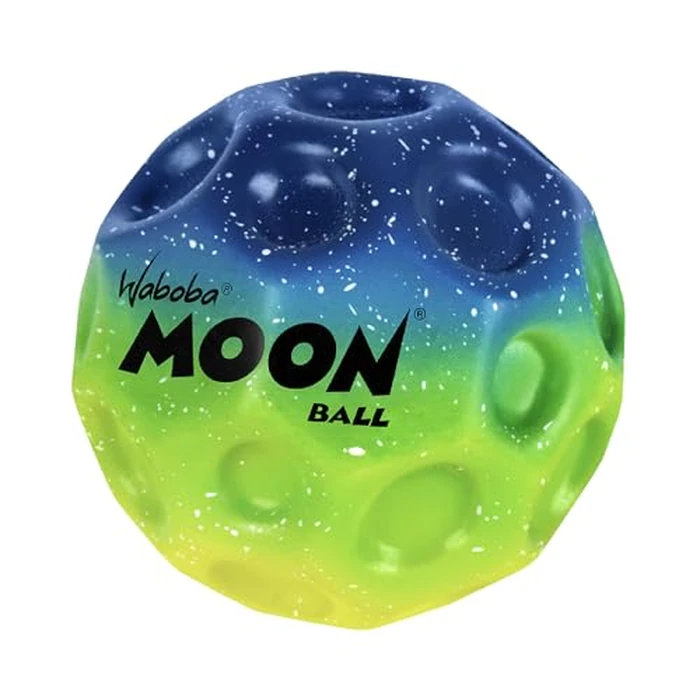 Waboba Moon Ball Gradient Hyper Bouncy Ball - All Ages Extreme Bounce and Fun - Super High Bouncing Ball Perfect for Active Play and Outdoor Games - Undersea by Waboba - Used - Like New condition - US$10.18