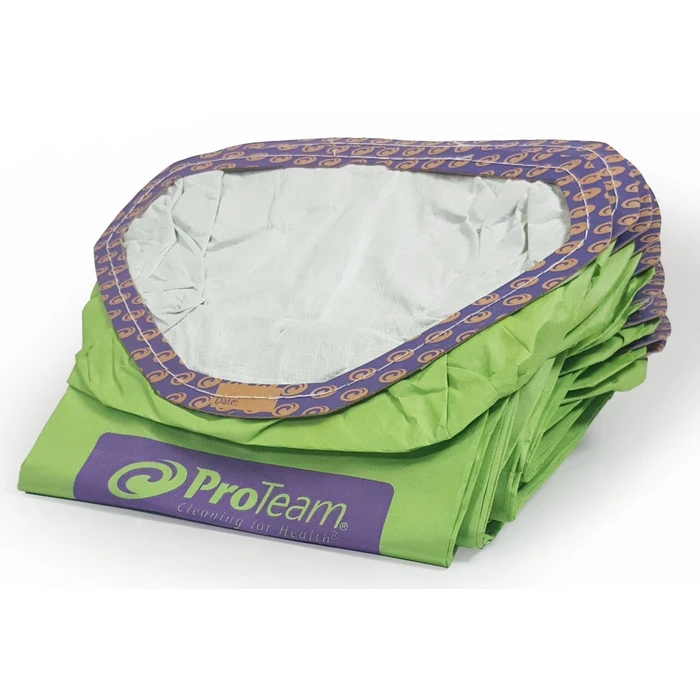 Proteam Green Paper for ProTeam Style 10qt Triangle Bags - Green by Proteam - Refurbished - Excellent condition