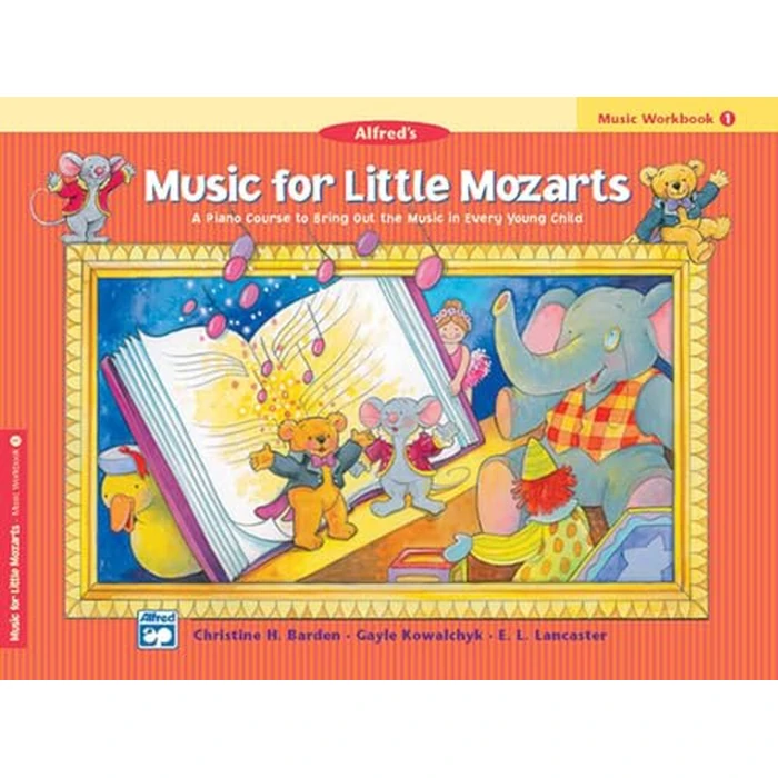 Music for Little Mozarts: Music Workbook One (Music for Little Mozarts) by Alfred Music - Used - Good condition