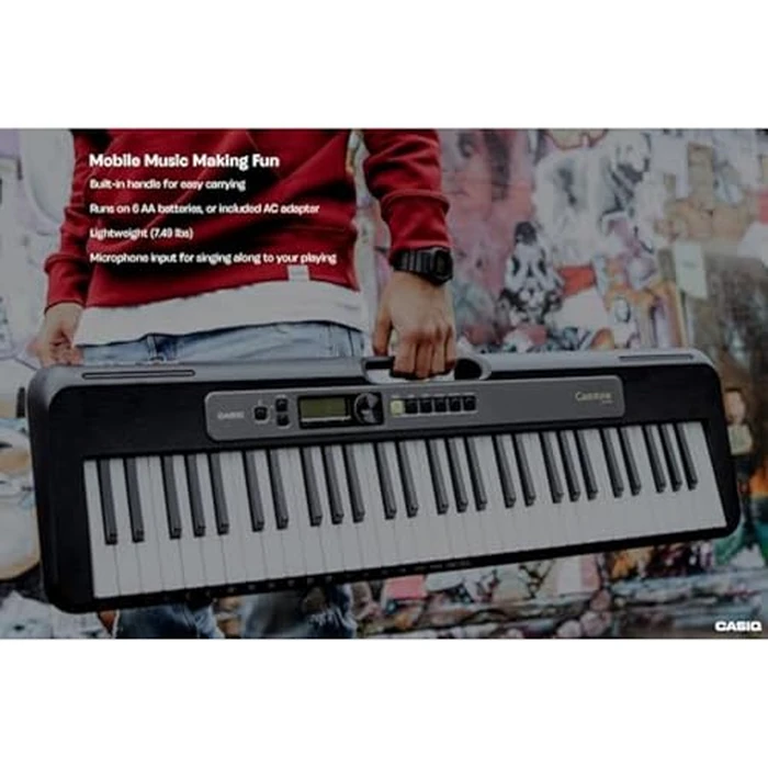 Casio Casiotone LK-S250 - 61-Key Lighted Portable Keyboard | Touch Response| Key Lighting System, 400 Tones, Dance Music Mode | 60 Songs + 4-Stage Lesson System by Casio - Image 4