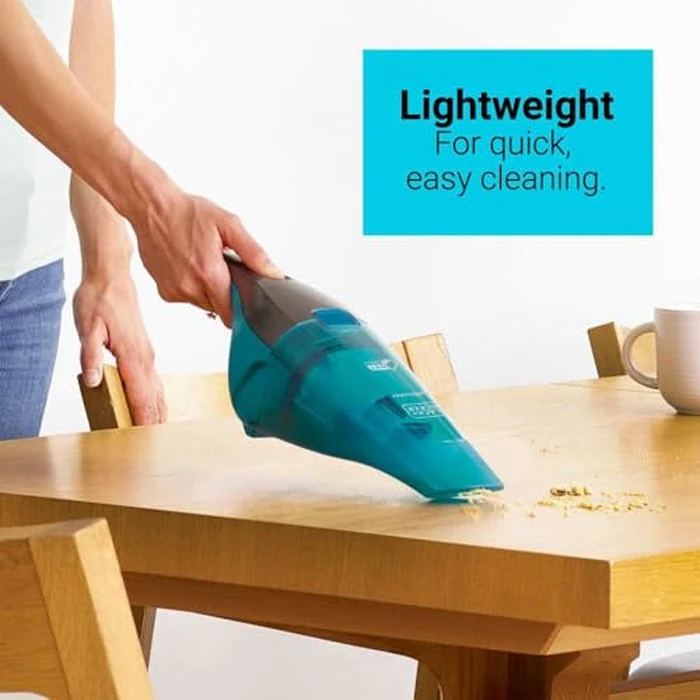 BLACK+DECKER dustbuster QuickClean Cordless Wet/Dry Handheld Vacuum, Turquoise (HNVC215BW52) by BLACK+DECKER - Image 6