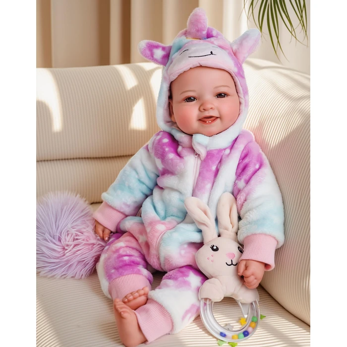 BABESIDE Baby Dolls, 17inch Large Realistic Cute Soft Body Baby Doll Real Life Baby Dolls with Accessories for 3+ Year Old Girls Gifts, Pretend Play, Collection by BABESIDE - Image 1