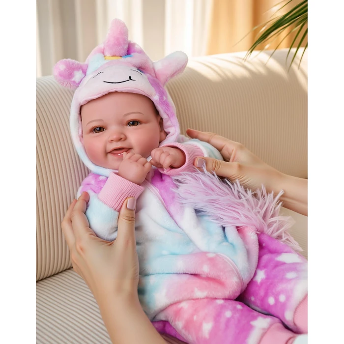 BABESIDE Baby Dolls, 17inch Large Realistic Cute Soft Body Baby Doll Real Life Baby Dolls with Accessories for 3+ Year Old Girls Gifts, Pretend Play, Collection by BABESIDE - Image 7