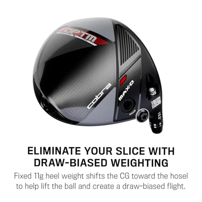 Cobra Golf OPTM MAX-D Men's Driver, 10.5, Stiff, Right Hand, MCA Kai'li Red 50 by COBRA - Image 8