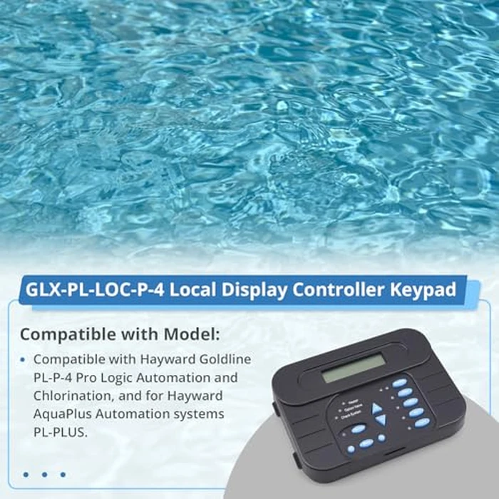GLX-Local-P-4 Local Display Compatible with Hayward Goldline Aqua Logic Automation and Chlorination Systems Replacement for PL-P-4, AQL-P-4-CUL by EXARRNX - Image 3