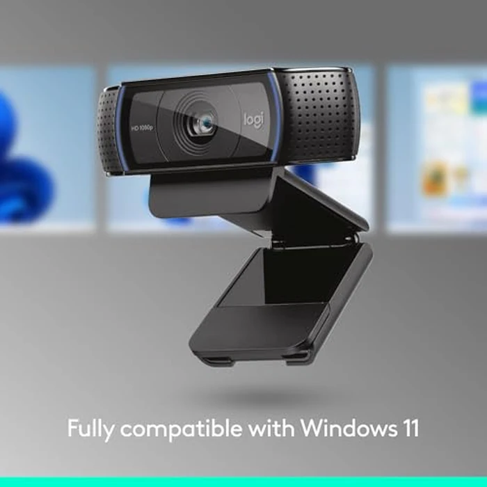 Logitech C920x HD Pro PC Webcam, Full HD 1080p/30fps Video, Clear Audio, HD Light Correction, Works with Microsoft Teams, Google Meet, Zoom, Nintendo Switch 2’s new GameChat Mode, Mac/Tablet- Black by Logitech - Image 5