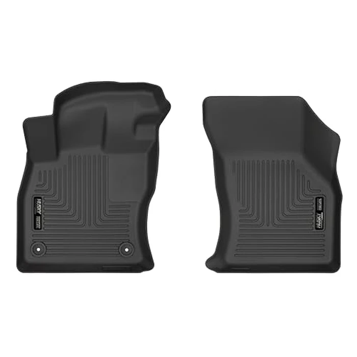 Husky Liners Weatherbeater Floor Mats | Fits 2019-2026 Volkswagen Jetta, Sedan | Front Row, 2-pc Black - 15361 by Husky Liners - Used - Very Good condition - CA$87.08