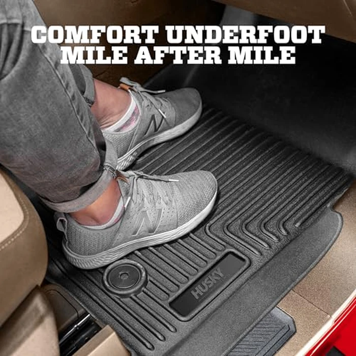 Husky Liners Weatherbeater Floor Mats | Fits 2019-2026 Volkswagen Jetta, Sedan | Front Row, 2-pc Black - 15361 by Husky Liners - Image 8