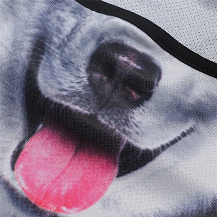 WTACTFUL 3D Animal Ears Balaclava Windproof Cover Hood Face Mask Sun Protection for Skiing Snowmobile Riding Hunting Music Festivals Raves Halloween Party Outdoor Winter Activities Husky Dog MEB-02 by WTACTFUL - Image 6