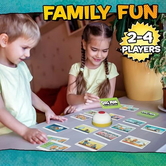 University Games Dog Man Flip-o-Rama Card Matching Game for Kids, Family Memory Card Game Ages 6+, Based on Dog Man Books by Dav Pilkey by University Games - Image 5