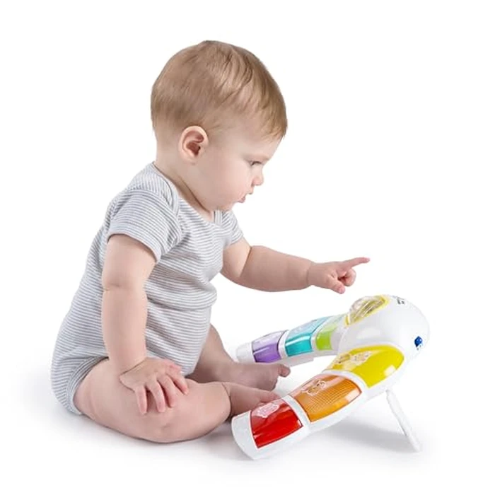 Baby Einstein Glow & Discover Light Bar Musical Activity Station and Tummy Time Toy, Montessori Cause and Effect Early Learning for 3-36 Months by Baby Einstein - Image 9