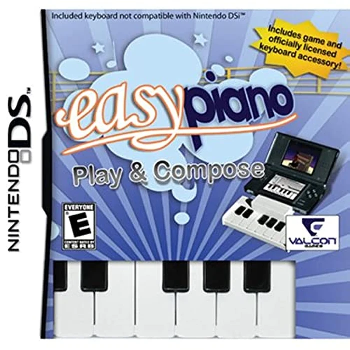 Easy Piano DS by Valcon - Used - Acceptable condition