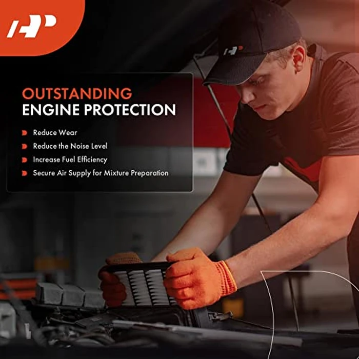 A-Premium Engine Air Filter Compatible with Hyundai & & Kia Models - Tucson 2016-2021, Sportage 2017-2022 - 1.6L 2.0L 2.4L - Rigid Panel Air Filter by A-Premium - Image 6