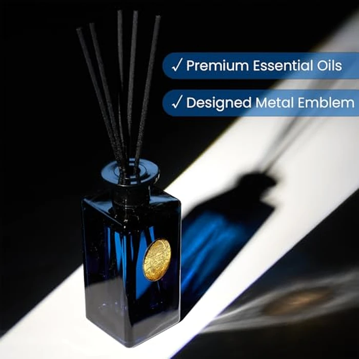 M&SENSE 10.14 oz Large Reed Diffuser | Midsummer Evening Scent Oil Diffuser with Sticks |Long Lasting Non-Toxic Essential Oil |Reed Diffuser for Mom by M&SENSE - Image 5