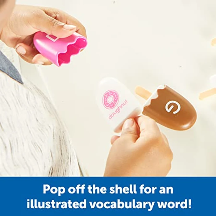 Learning Resources Mini ABC Pops - Alphabet Toys, ABC Puzzle, Phonics Games for Toddlers, Fine Motor Toys, Play Food Set, Preschool Activities, Sensory Bin Letters, Gifts for Kids by Learning Resources - Image 5