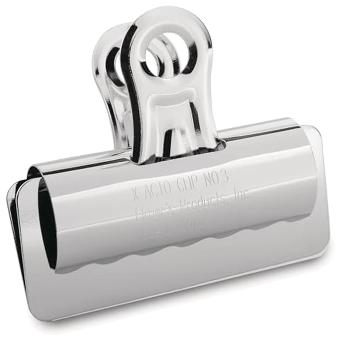 Sparco SPR58503 Bulldog Metal Clip-4'' (101.6 Mm) Lengthx3'' (76.2 Mm) Width-12/Box-Silver-Steel by X-Acto - Image 3