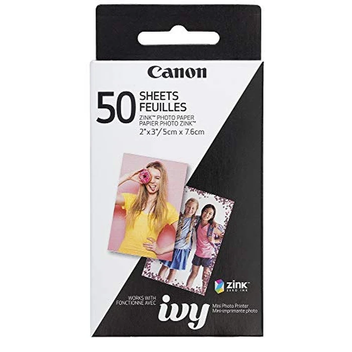 Canon 3215C001 IVY ZINK photo printer paper, 50 sheets by Canon - Used - Acceptable condition