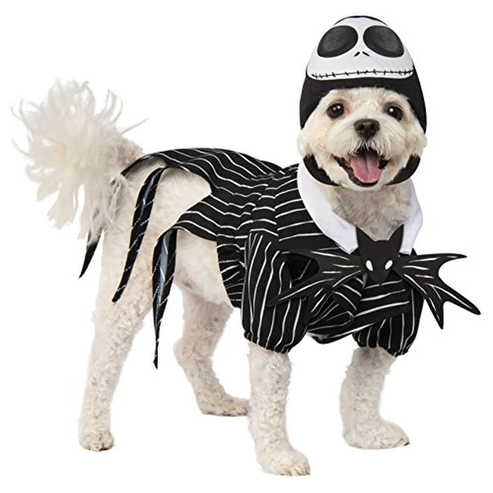 Disney Nightmare Before Christmas: Jack Skellington Pet Costume for for Dogs or Cats by Rubies, Medium by Rubie's - Image 1